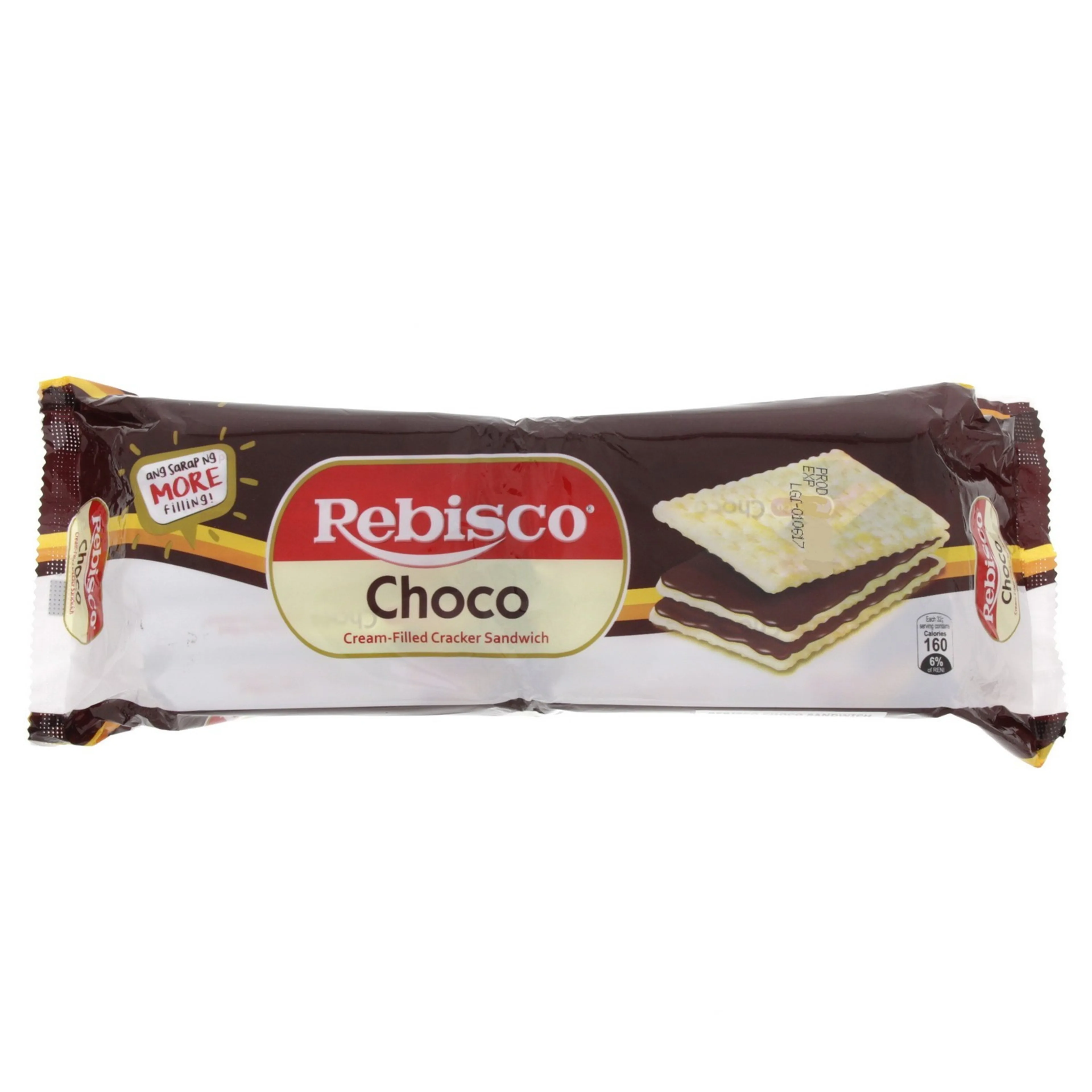 Rebisco Choco Cream Filled Cracker Sandwich 10 Pcs X 32 G