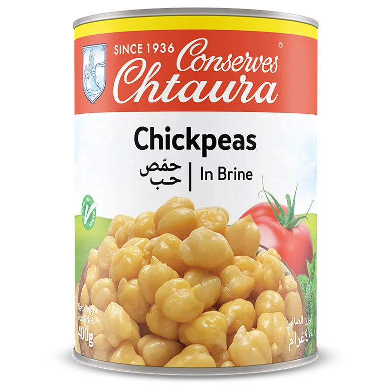 Conserves Chtaura Chick Peas 400 G