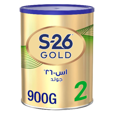 S-26 Gold Stage 2 Growing Up Formula Tin, From 6-12 Months, 900g