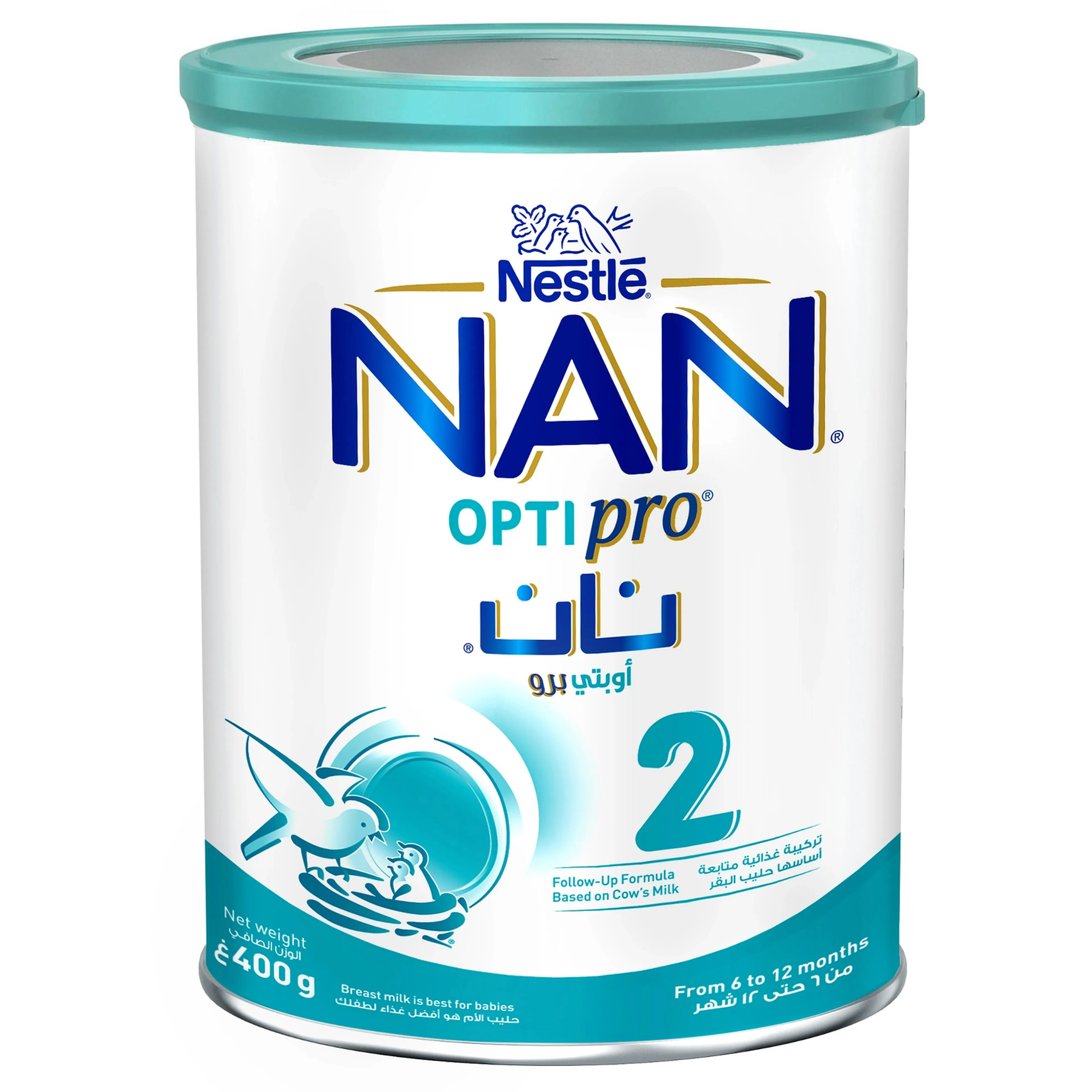 Nan Optipro 2 Follow Up Formula From 6 to 12 Months, 400g