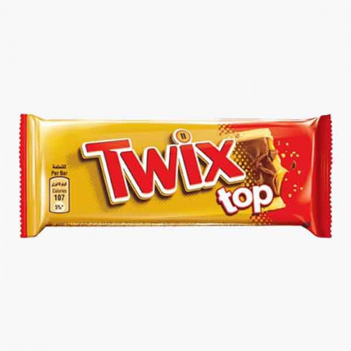 Twix Top Single Chocolate Bar, 21g