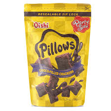 Oishi Pillows Choco-filled Crackers 150 G