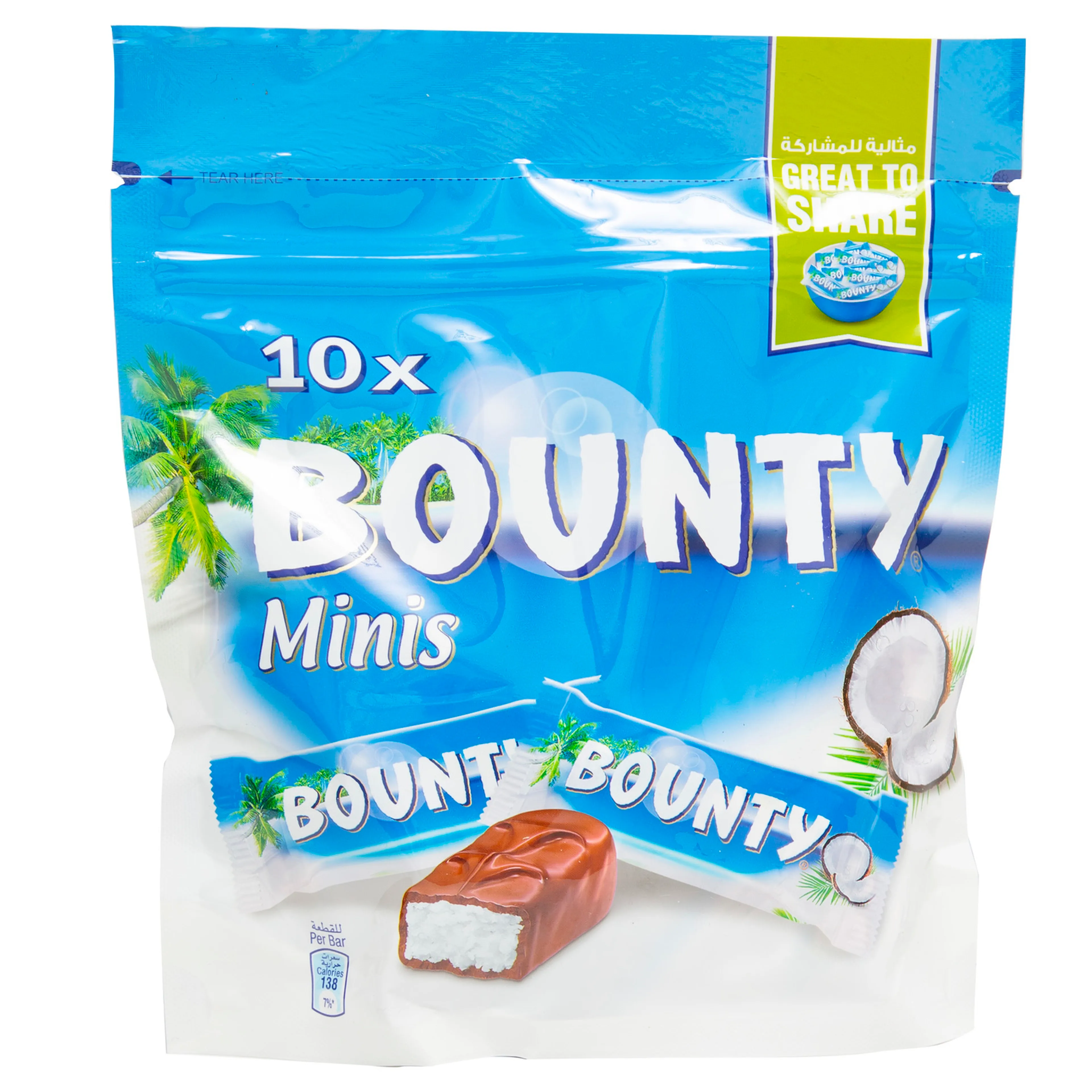 Bounty Minis Chocolate Pouch, 285g