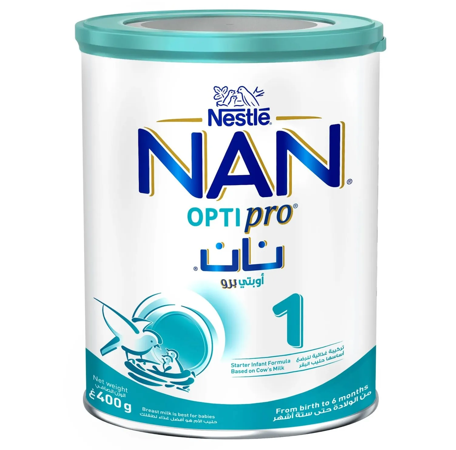 Nan Optipro Follow-up Formula, Stage 1, 0-6 Months, 400g