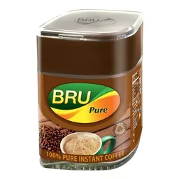 Bru Pure Instant Coffee With Rich Aroma 50 G