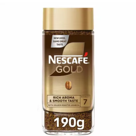 NESCAFE GOLD GROUND COFFEE JAR, 190G
