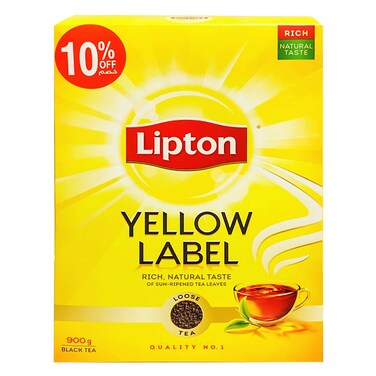 LIPTON YELLOW LABEL TEA PACKET 900 G