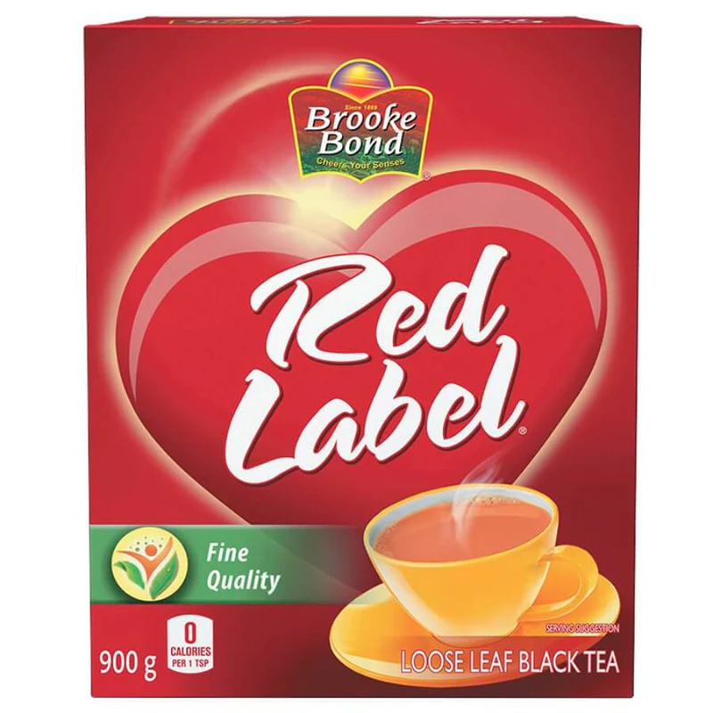 BROOKE BOND RED LABEL TEA PACKET 900GM10%OFF