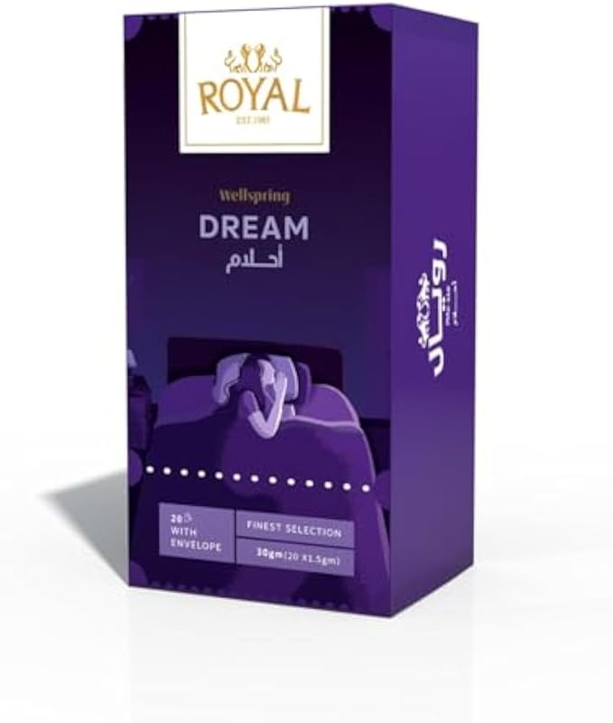 ROYAL HERBS DREAM TEA BAGS, 20 TEA BAGS