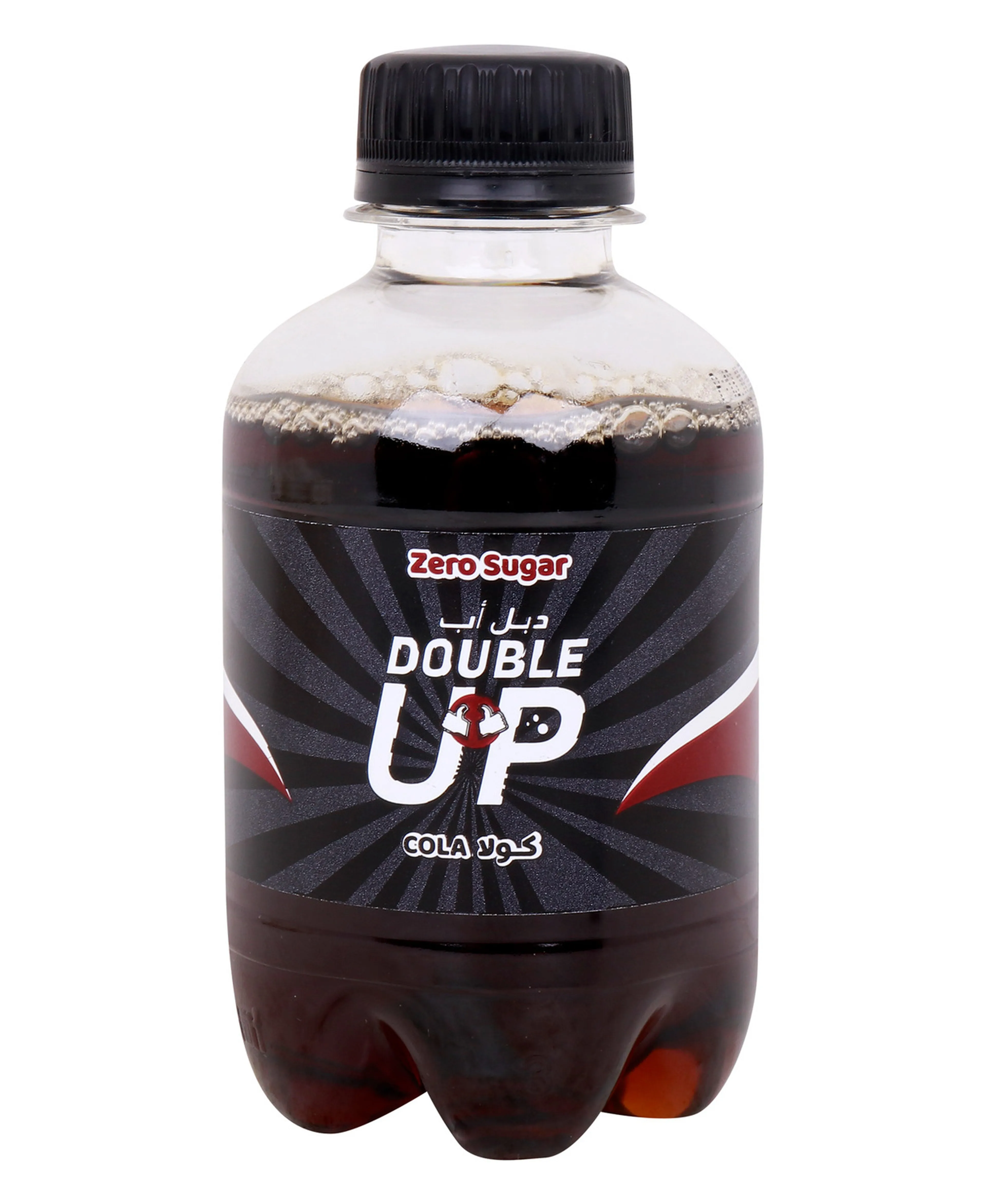 Double Up Zero Cola Carbonated Drink Pet Bottle, 200ML