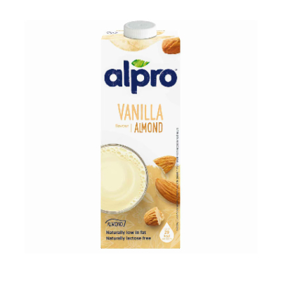 ALPRO ALMOND & VANILLA MILK DRINK, 1L