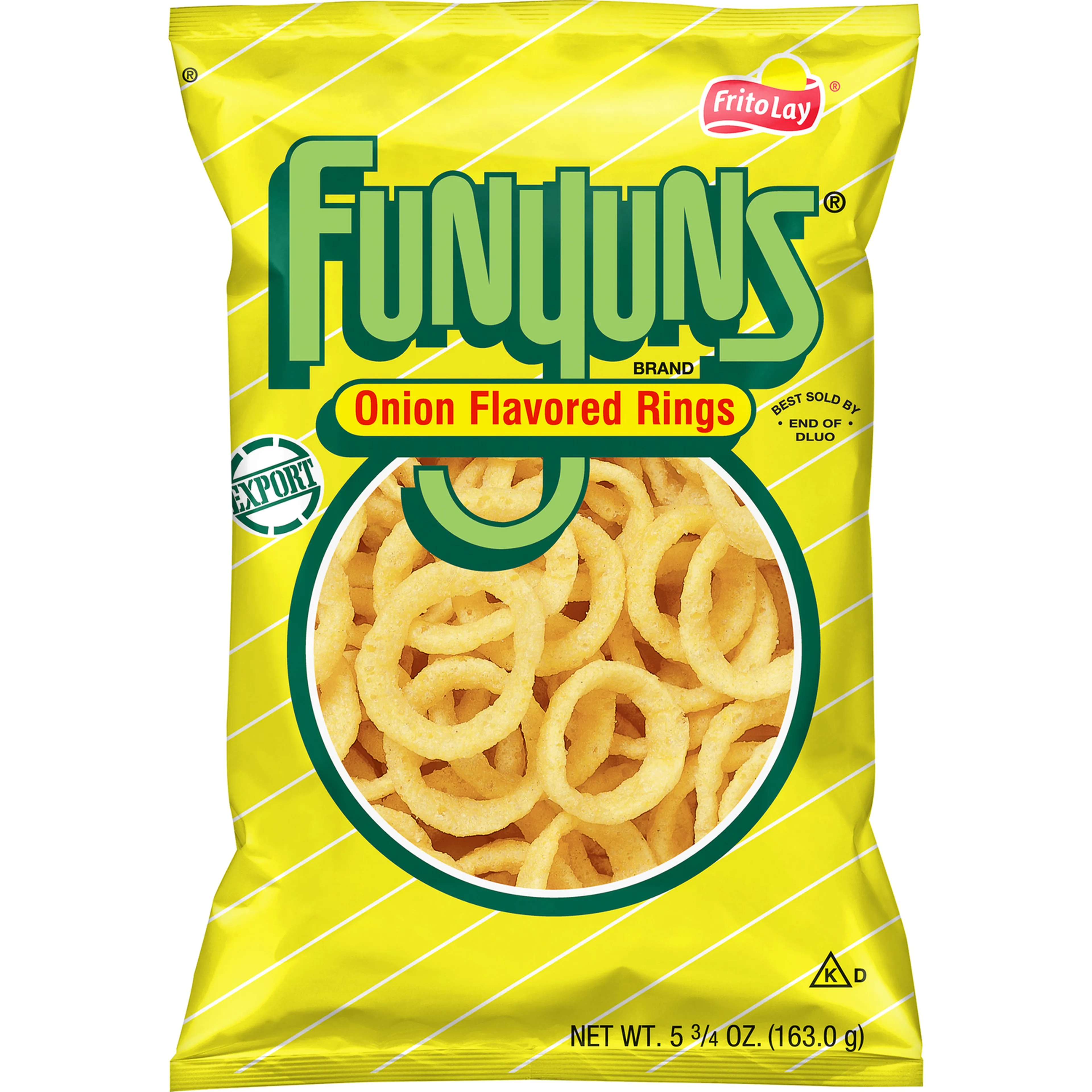 Funyuns Onion Flavored Rings Imported 163 GM