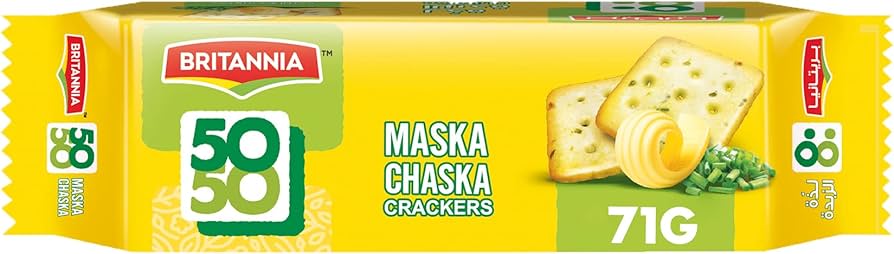 Britannia 50-50 Maska Chaska Crackers 71 G