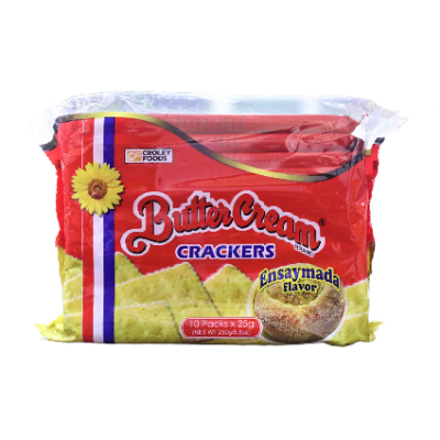 Croley Foods Butter Cream Cracker Ensaymada Flavour 10 X 25 G