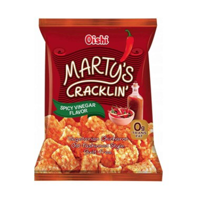 Oishi Martys Cracklin Spicy Vinegar 90 G