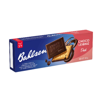 Bahlsens Choco Leibniz Dark Chocolate Butter Biscuit, 125g