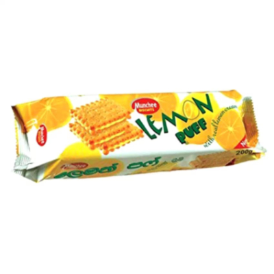 Munchee Lemon Puff Biscuits, 200g