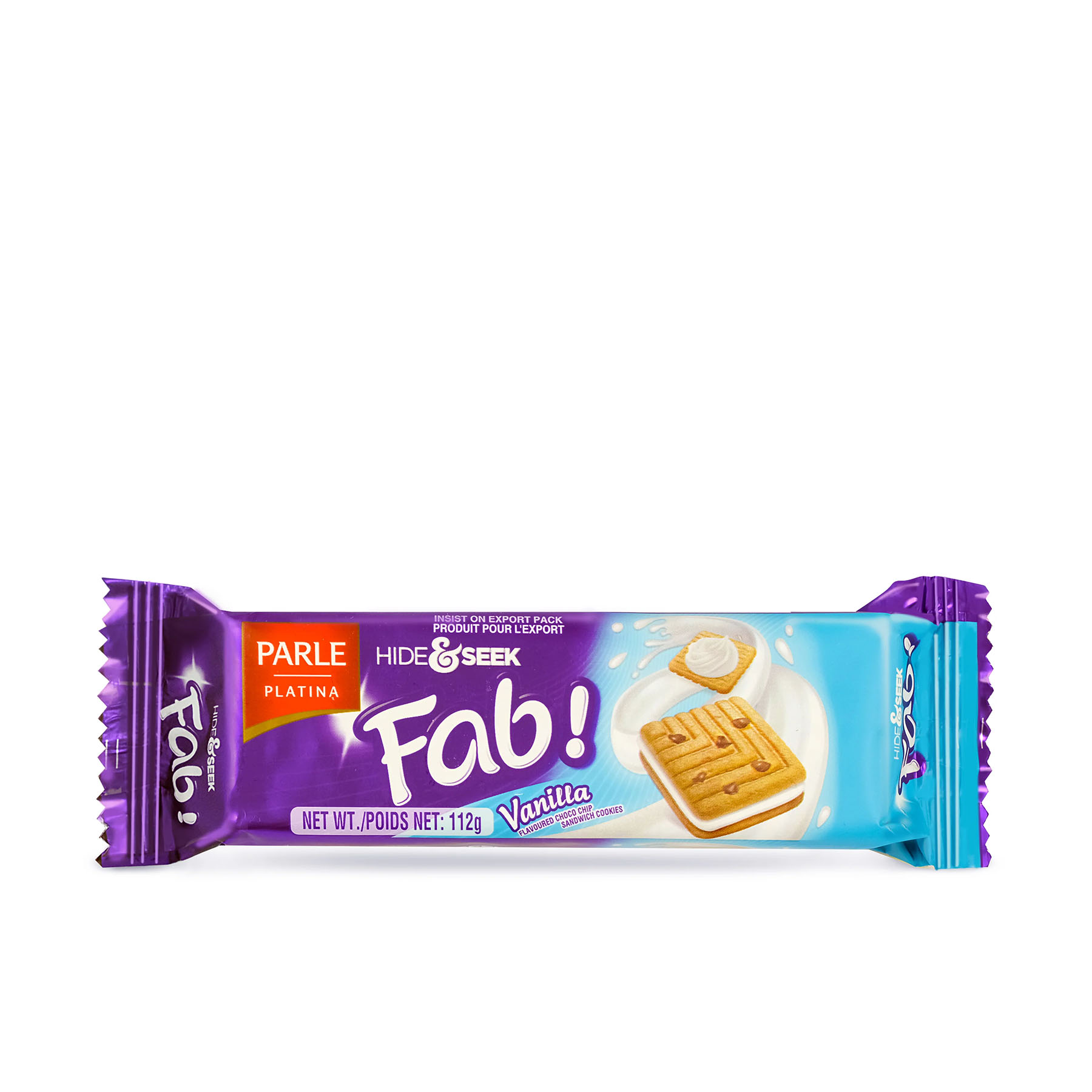 Parle Hide N Seek Fab Vanilla 75 G