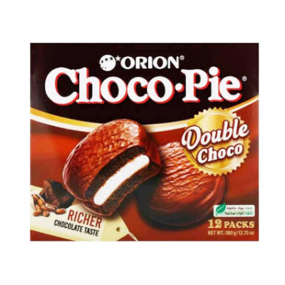 Orion Choco Pie Double Chocolate Biscuits, 360g