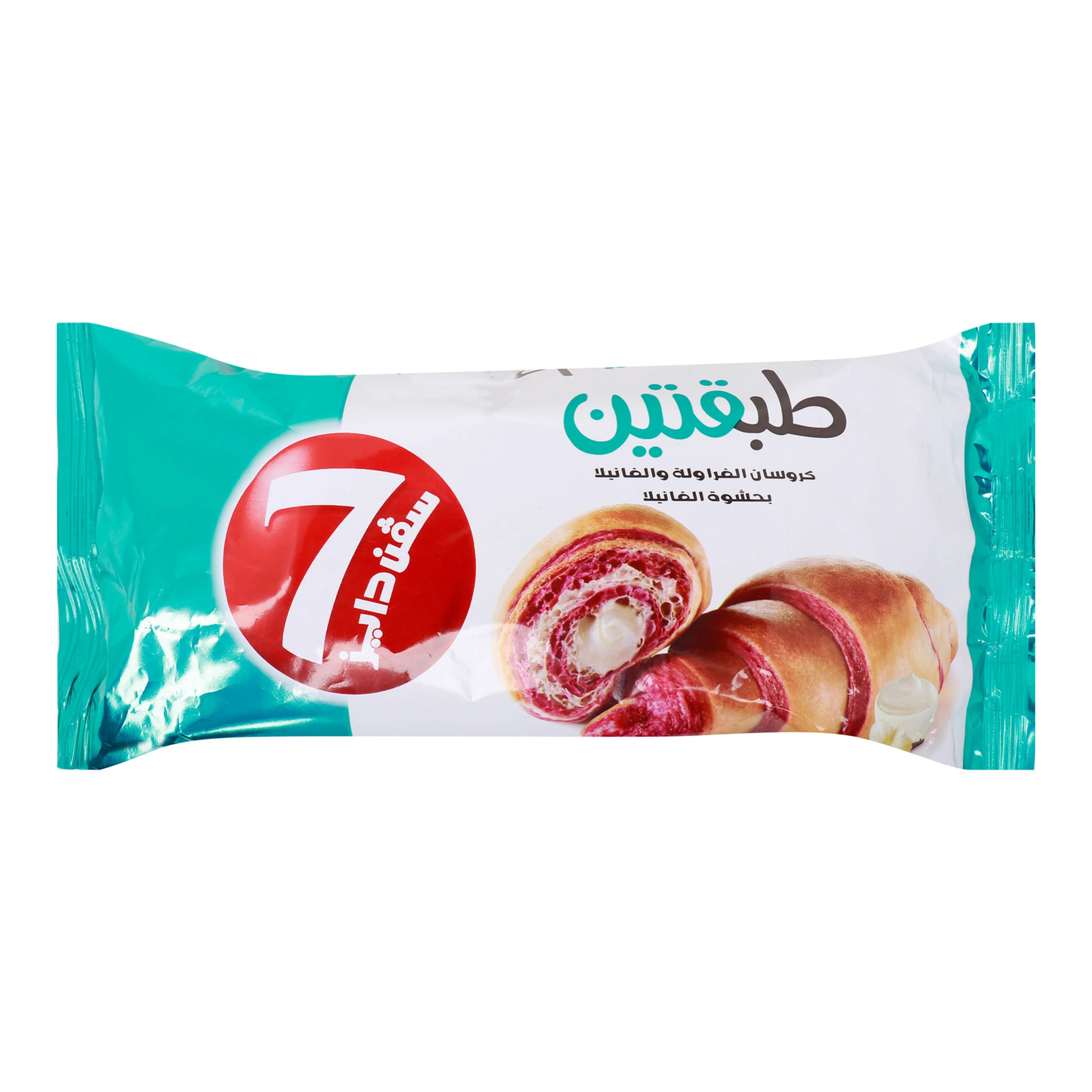 7days Strawberry & Vanilla Jumbo Croissant, 90g