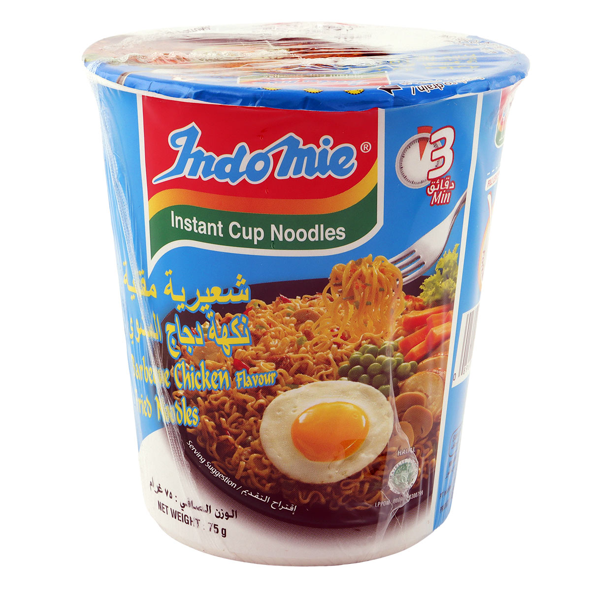 Indomie Barbeque Chicken Flavour Instant Cup Noodles, 75g