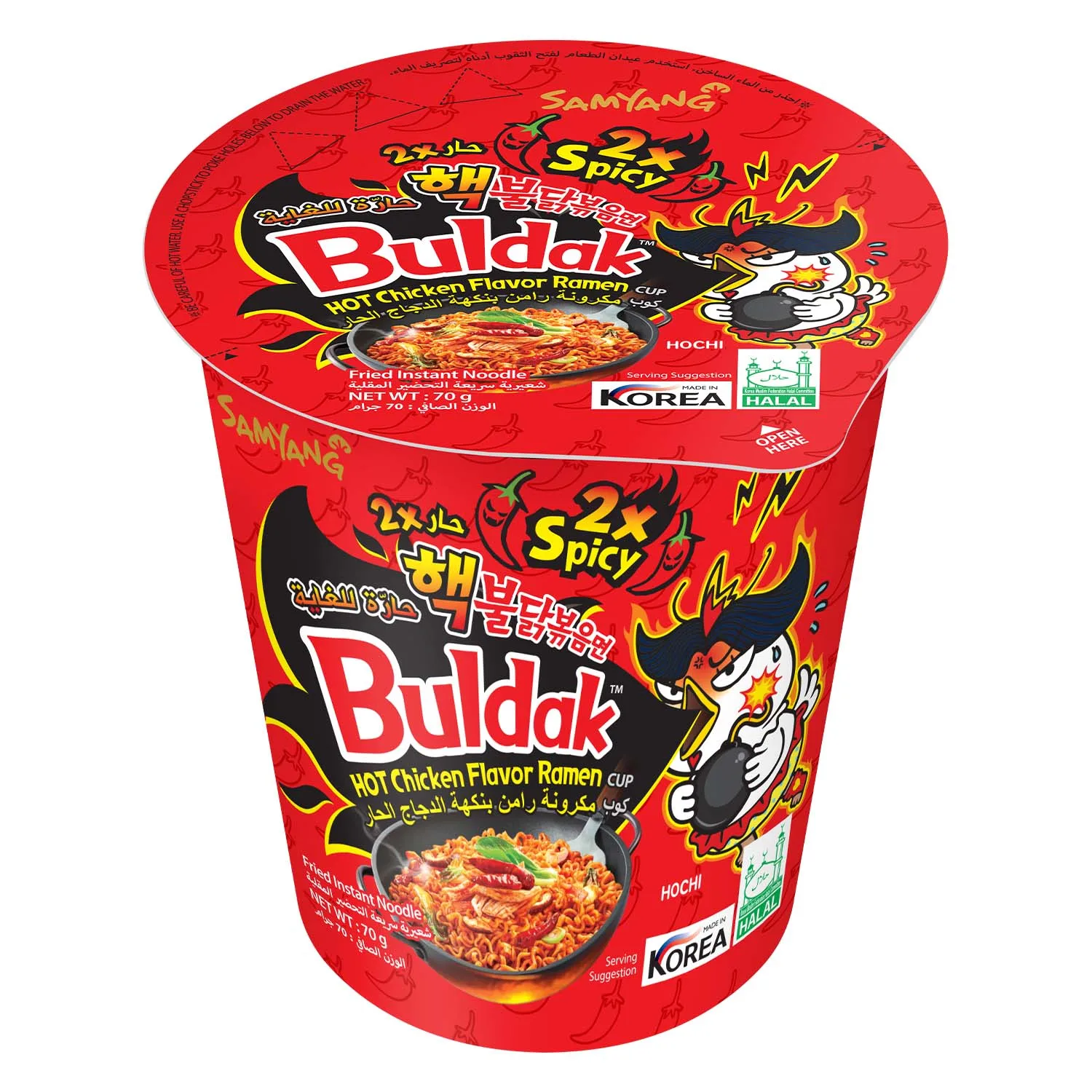 Samyang Spicy Chicken Noodles Cup, 70g