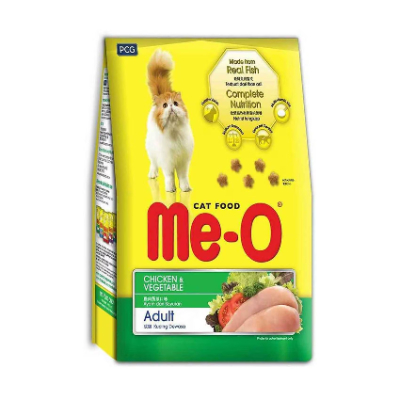 Me-o Dry Cat Food Chicken Veg, Thailand, 1.2kg