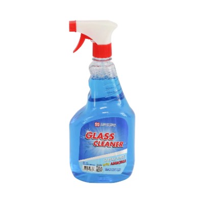 Safeguard glass cleaner with ammonia, 32oz