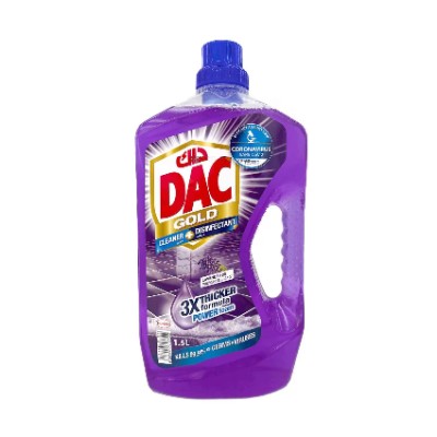 Dac base disinfectant lavender with covid sticker 1.5l @sp