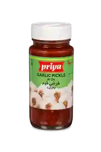 Priya Garlic Pickle in Oil 300g