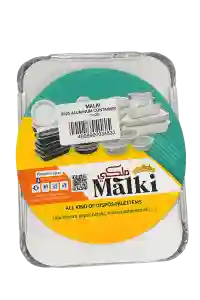 8325aluminium Container+lid 1*10 Royal Pack