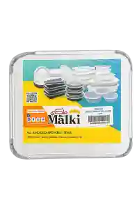 Aluminium Container +lid 10pcs 8389 Royal Pack