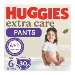 HUGGIES EXTRA CARE PANT CLOUD 6  30 pants