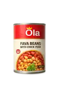 Ola Fava Beans With Chick Peas 400GM