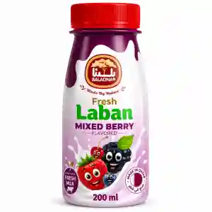 Baladna Full Fat Mixed Berries Fresh Laban 200ml.
