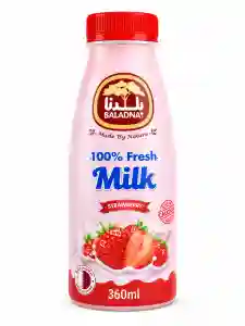 Baladna Fresh Milk Strawberry 360 ml