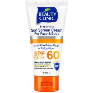 Beauty Clinic Sun Screen Cream Face & Body Spf 60 150MLV