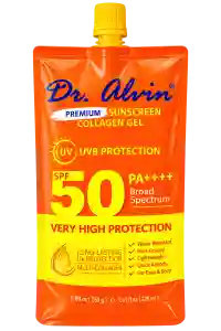 Alvin Sunscreen Cream Gel Spf50+ 50ML