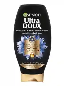 Garnier Ultra Doux Conditioner Black Charcoal & Nigella Seed Oil 360ML