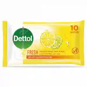 Dettol Skin Wipes Fresh 10pcs