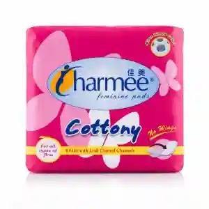 Charmee Pads Cotony Leak Control Pink