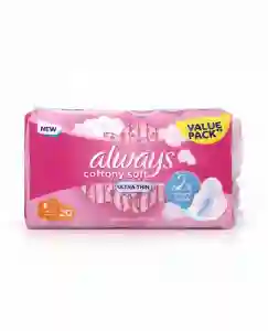 Always Cottony Soft Ultra Thin Normal 20pcs W/Wings