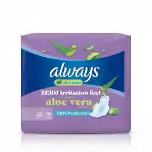 Always Aloe Cool Zero Irritation Feel With Aloe Vera