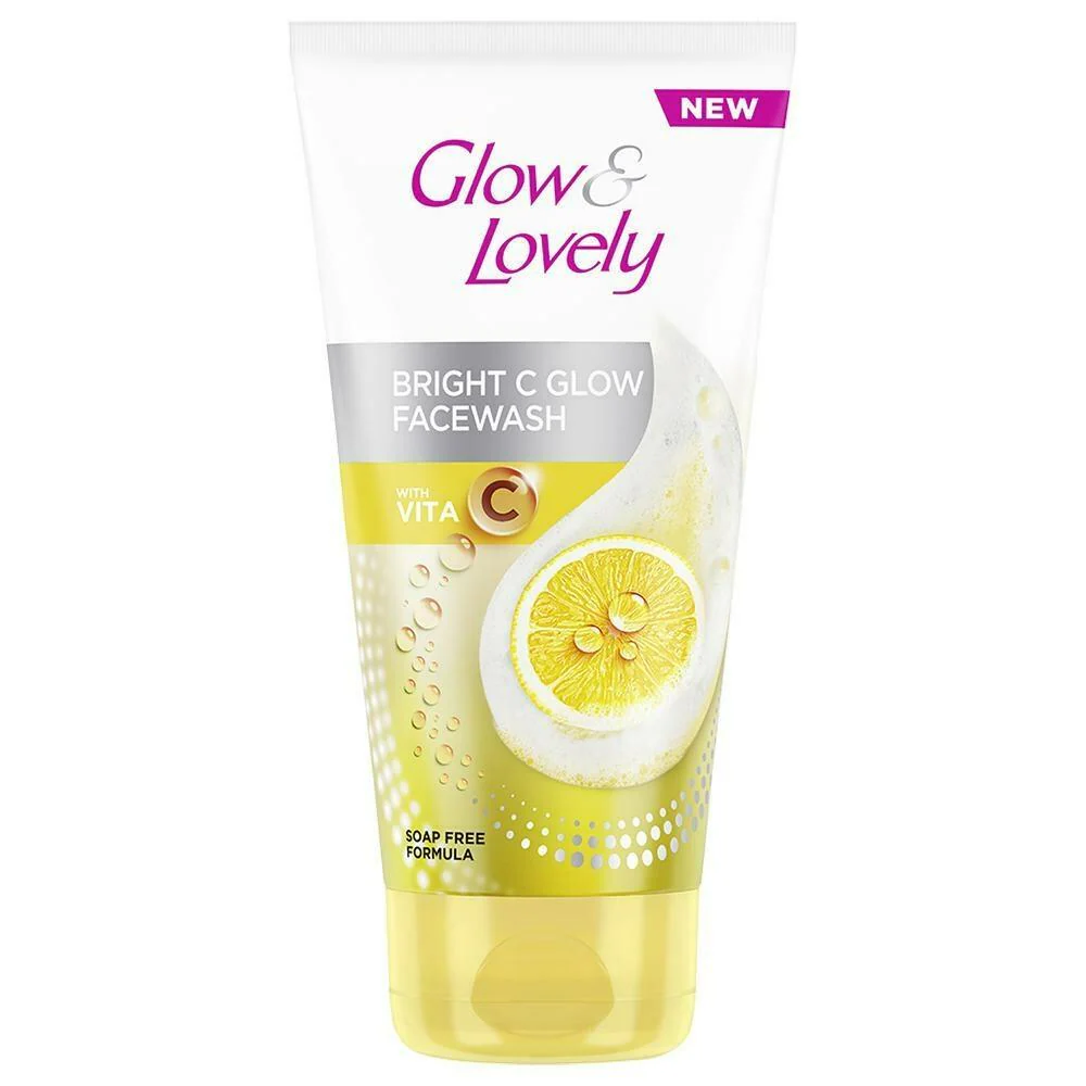 Glow & Lovely Bright Glow With Vitamin C Face Wash, 150g