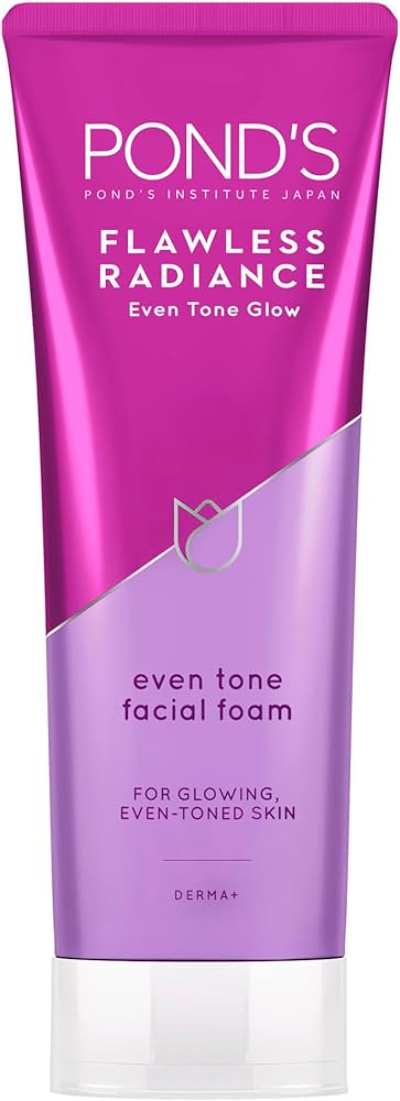 Pond's Flawless Radiance Even Tone Facial Foam, With Niacinamide and Vitamin E, 100g