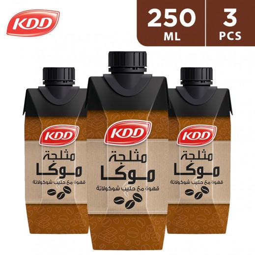 Kdd Milk Coffee Iced Mocha 250ML X 3