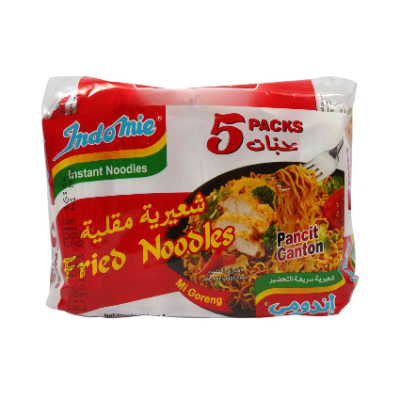 Indomie Fried Instant Noodles, 5x80g