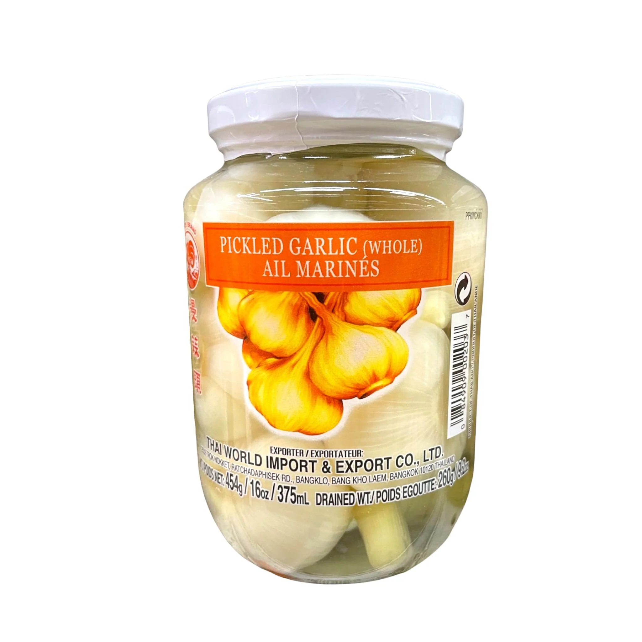 Cock Garlic in Brine 454g