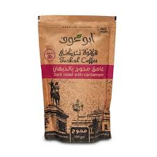 Abu Auf Dark Roast With Cardamom Turkish Coffee, 200g