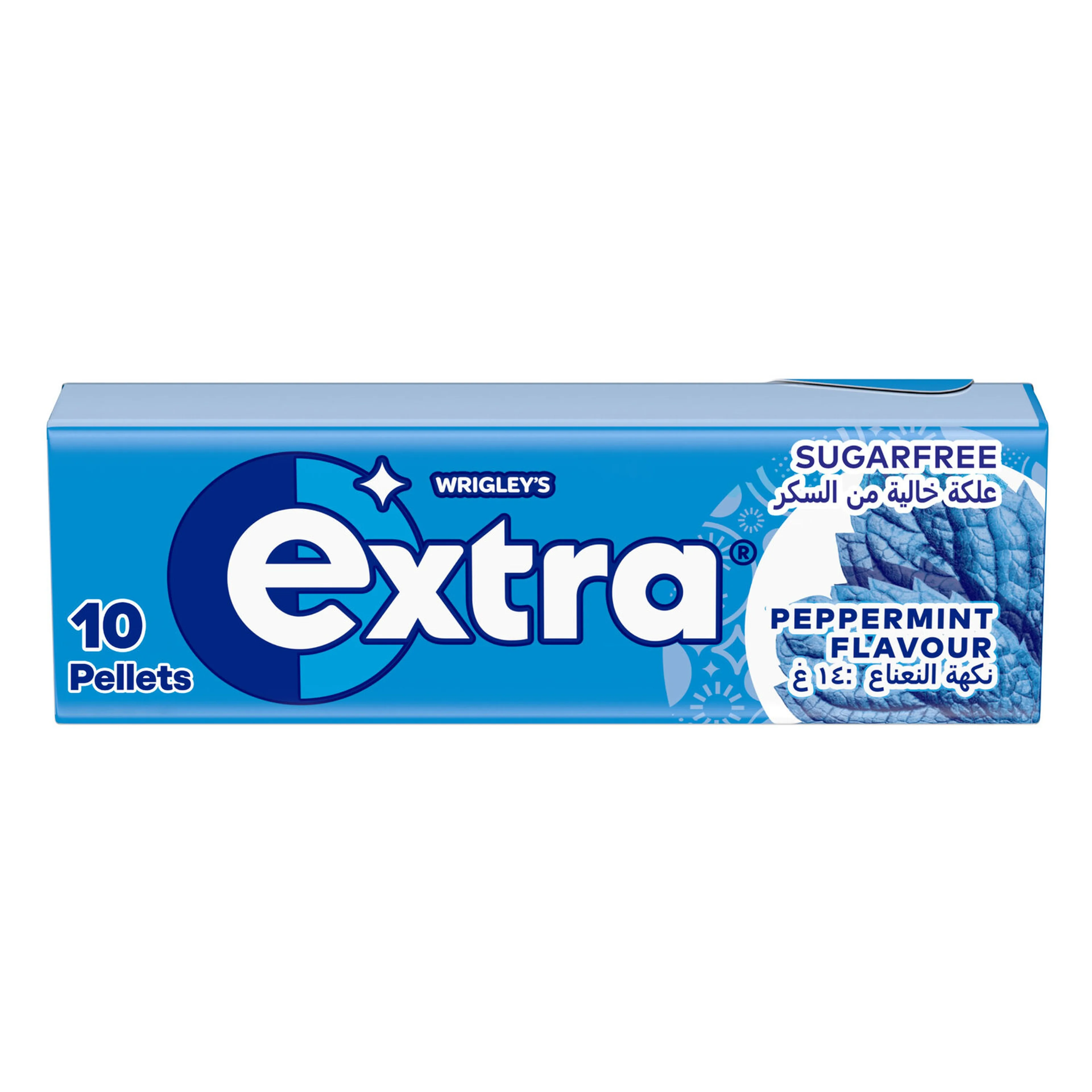 WRIGLEY'S  EXTRA PEPPERMINT PELLETS BLUE GUM, 14G